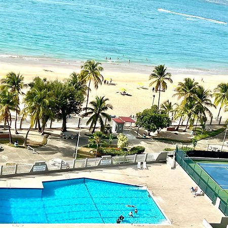 Ocean View Apt On Isla Verde In A 14Th Floor San Juan Luaran gambar