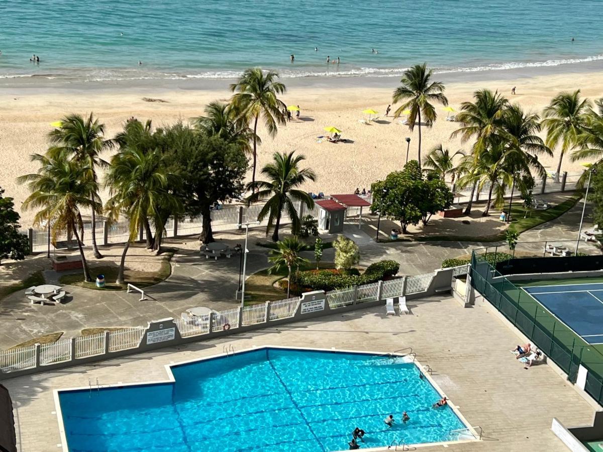 Ocean View Apt On Isla Verde In A 14Th Floor San Juan Luaran gambar