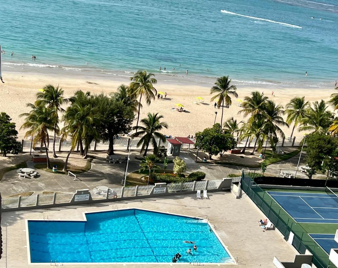 Ocean View Apt On Isla Verde In A 14Th Floor San Juan Luaran gambar