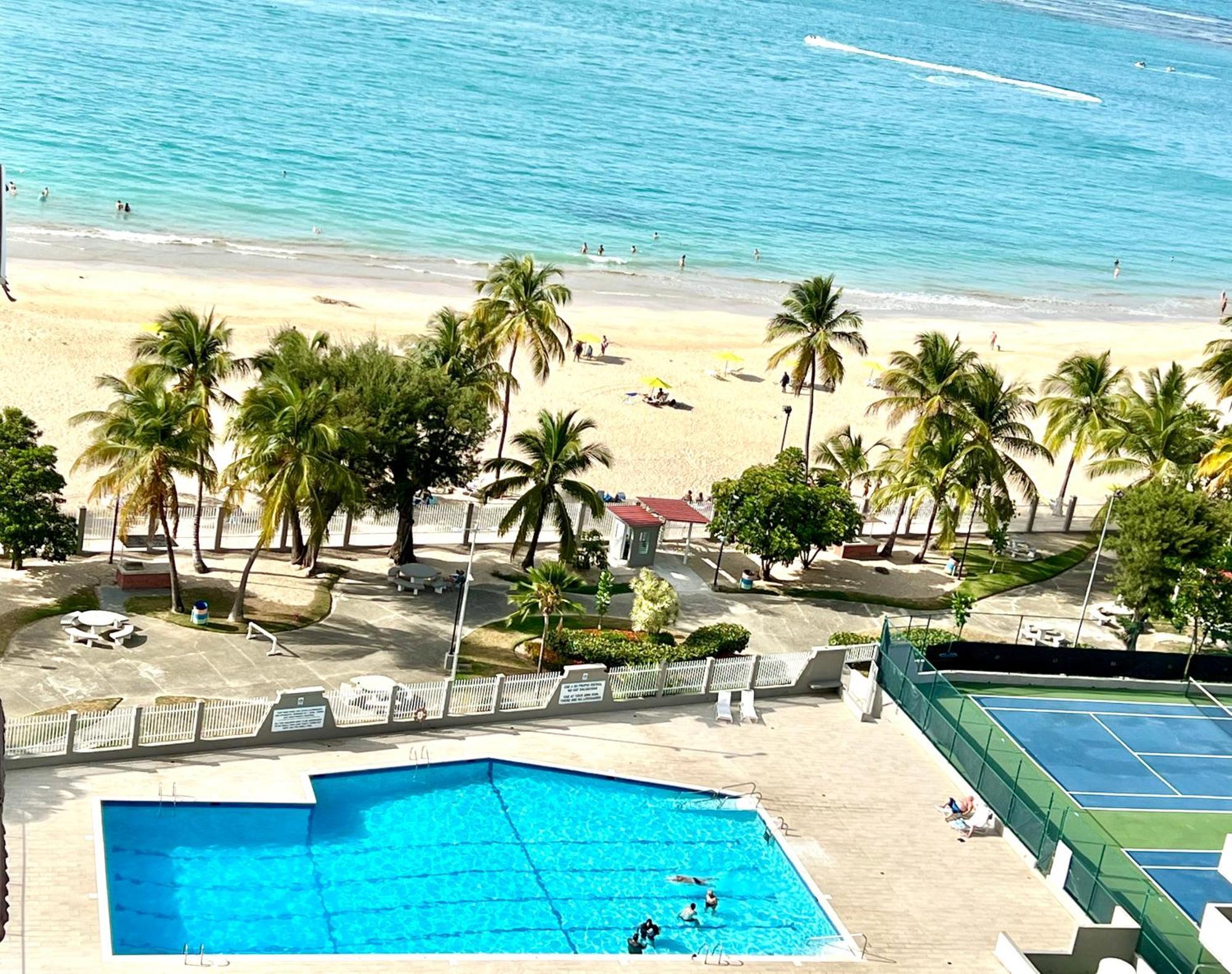 Ocean View Apt On Isla Verde In A 14Th Floor San Juan Luaran gambar