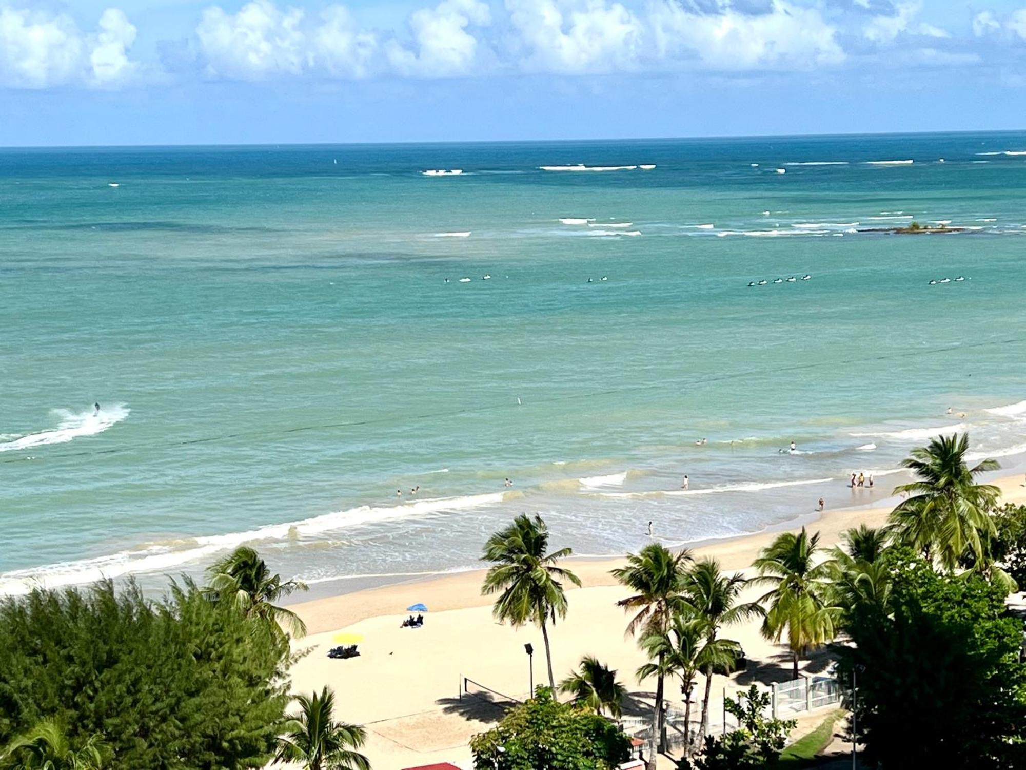 Ocean View Apt On Isla Verde In A 14Th Floor San Juan Luaran gambar