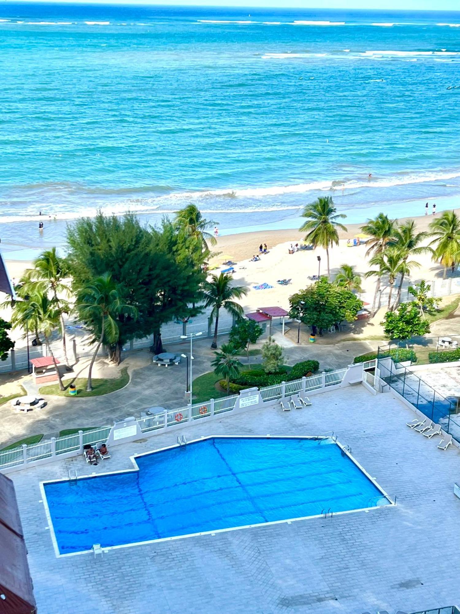 Ocean View Apt On Isla Verde In A 14Th Floor San Juan Luaran gambar